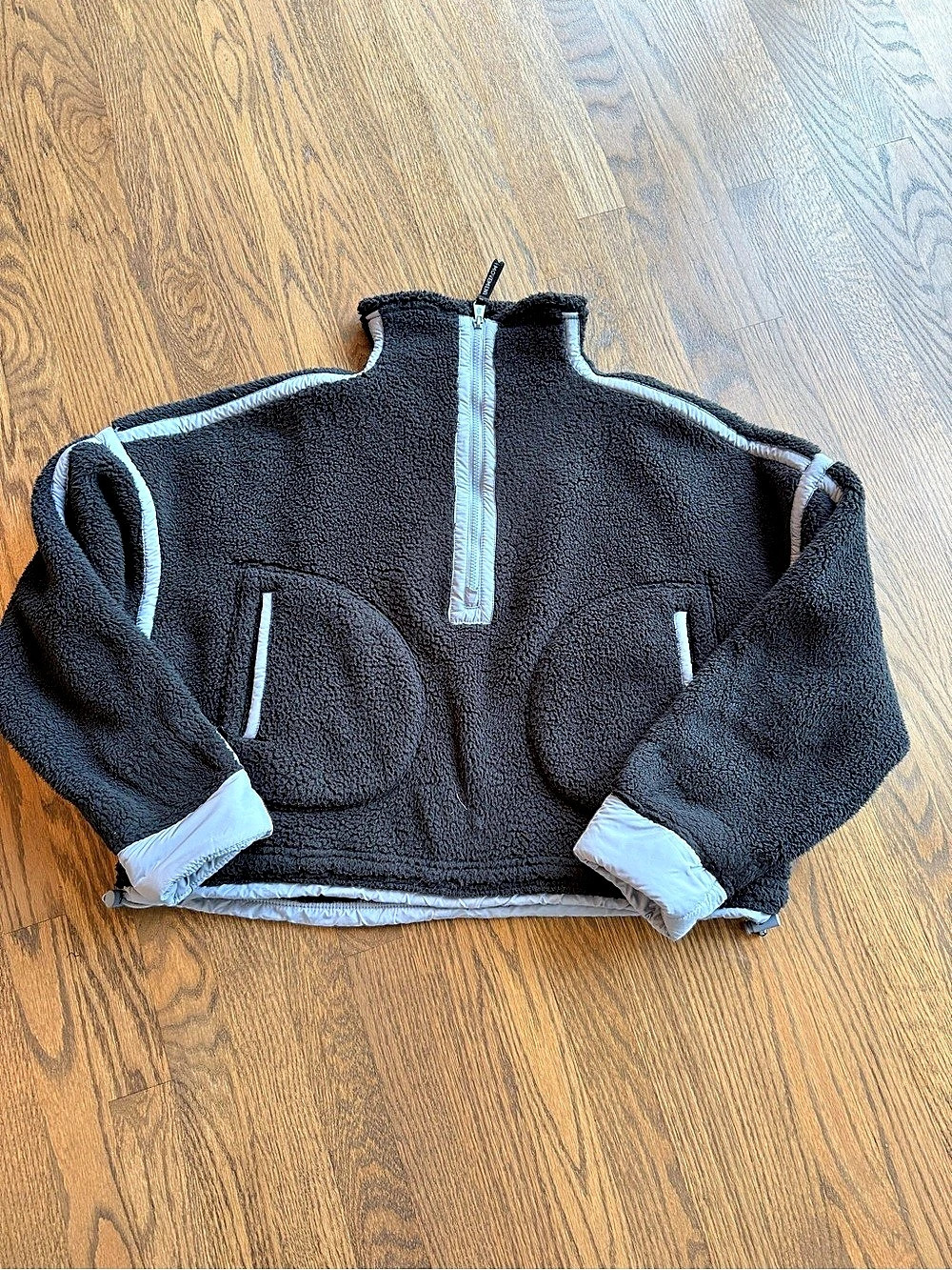 FP Movement Navy Blue Fleece Pullover